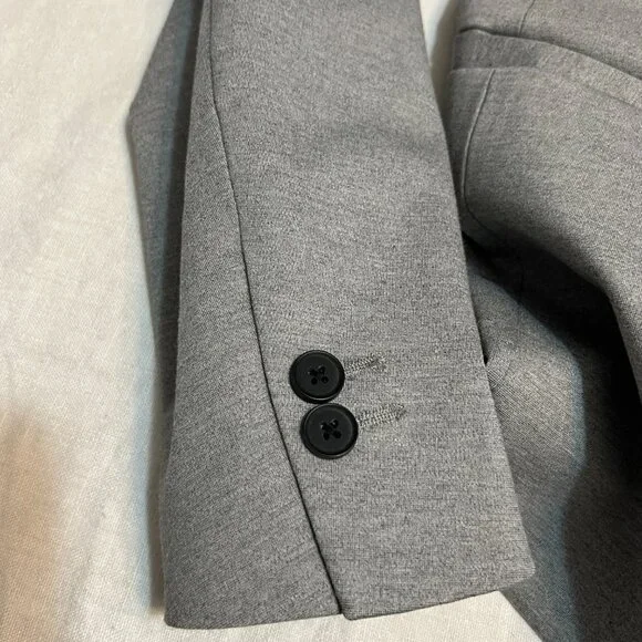 Zara Men's Blazer Gray Two Button Size Small /38R Sport Coat - Picture 3 of 11